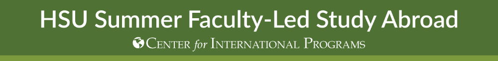 Faculty-Led Study Abroad